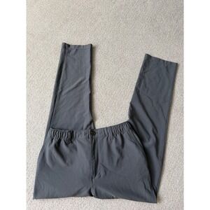 Chubbies Mens Everywear Performance Pants Grey Elastic Waist Medium SM22CA00745